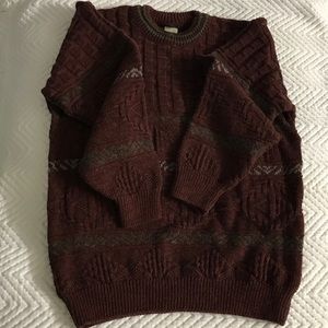 Italy Wool Vintage Sweater